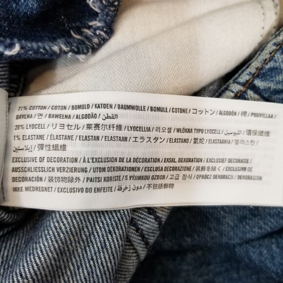 Abercrombie & Fitch Women's High Waisted Mom Jeans Size 25 / 0 - Picture 6 of 7